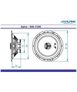 Alternative view of SXE1725S