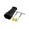 DeltX 2 Way Male Superseal Connector Kit (0-011-52)